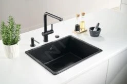 Franke Active New - Keukenkraan FN 6110.901, Met Uittrekbare Handdouche, Mat Zwart 115.0653.382 -Franke 04a822eae0849d723f3f0710