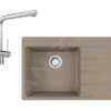 Franke Sets - Set G216, Fragraniet Spoelbak CNG 611-78 TL/2 En Keukenkraan Samoa, Cashmere/chroom 114.0650.794 -Franke 04cf69d183b9dfc75862851a