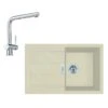 Franke Sets - Keukenset T81, Tectonite Spoelbak S2D 611-78 En Keukenkraan Samoa, Beige/chroom 143.0675.729 1 Franke Sets - Keukenset T81, Tectonite Spoelbak S2D 611-78 En Keukenkraan Samoa, Beige/chroom 143.0675.729 -Franke 087d0c771e16cecead29187b