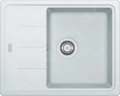Franke Basis - BFG 611-62 Fragraniet Spoelbak, 620x500 Mm, Ijswit 114.0285.103
