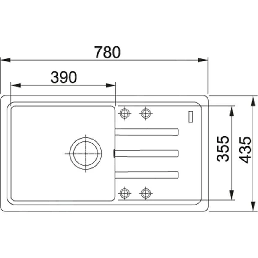 Franke Sets - Keukenset G119, Fragraniet Spoelbak BSG 611-78/39 En Keukenkraan FP 0408.031, Kasjmier/chroom 114.0510.437 4 Franke Sets - Keukenset G119, Fragraniet Spoelbak BSG 611-78/39 En Keukenkraan FP 0408.031, Kasjmier/chroom 114.0510.437 - Afbeelding 2