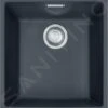 Franke Sirius - SID 110-34 Tectonite Spoelbak, 365x440 Mm, Zwart 125.0363.785 -Franke 18833dab7f6b3cb84b2ee360