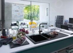 Franke Atlas Neo - Elektronische Keukenkraan FC 5523.502 Met Uittrekbare Sproeikop, Zwart 115.0625.527 -Franke 198b7e486c576ea773e470d6