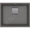 Franke Kubus 2 - Fragraniet Spoelbak KNG 110-52, 560x460 Mm, Steengrijs 125.0641.422 -Franke 1a77f4d0b6012a8f3eb1375e