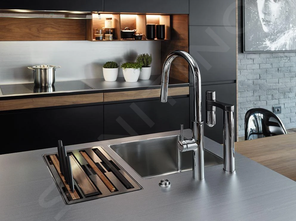 Franke Waterfilter Kranen - Vital Tap Filtratie, Chroom/gun Metal 120.0621.228 5 Franke Waterfilter Kranen - Vital Tap Filtratie, Chroom/gun Metal 120.0621.228 - Afbeelding 3