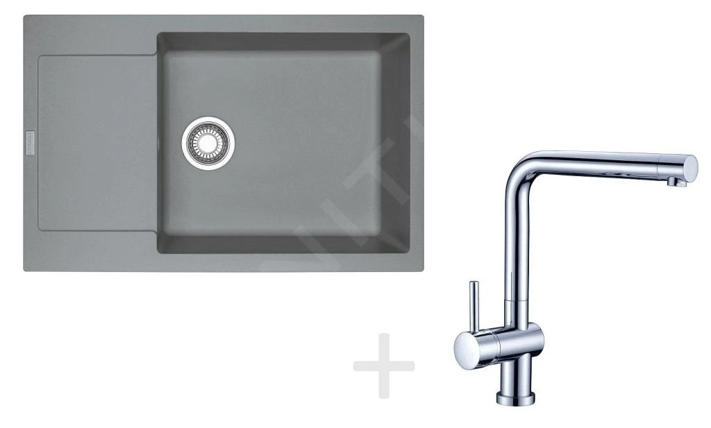 Franke Sets - Keukenset G75, Fragraniet Spoelbak MRG 611-78 BB, Grijze Steen + Samoa Kraan, Chroom 114.0365.430 3 Franke Sets - Keukenset G75, Fragraniet Spoelbak MRG 611-78 BB, Grijze Steen + Samoa Kraan, Chroom 114.0365.430