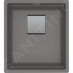 Franke Kubus 2 - Fragraniet Spoelbak KNG 110-37, 410x460 Mm, Steengrijs 125.0671.880