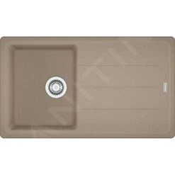 Franke Basis - Fragraniet Spoelbak BFG 611-86, 860x500 Mm, Cashmere 114.0494.911