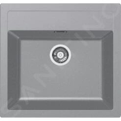 Franke Sets - Keukenset T12, Tectonite Spoelbak SID 610 En Keukenkraan FN 0147.031, Grijs/chroom 143.0650.598 -Franke 2dc6ee41d5fe09aed9425e6a