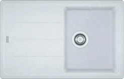 Franke Basis - BFG 611-78 Fragraniet Spoelbak, 780x500 Mm, Ijswit 114.0285.168