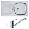Franke Sets - Spoelbakset N48, RVS Spoelbak ETN 614 6/4 NOVA + Keukenkraan FB 250.031, Chroom 101.0366.097
