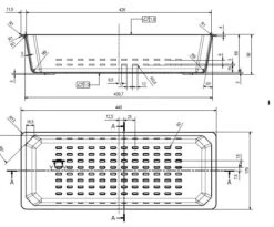 Franke Toebehoren - FXG Kom Voor Spoelbak, 449x179x92 Mm, Grijze Plastic 112.0512.280 -Franke 360039c1949ce42bbb2ef4d4