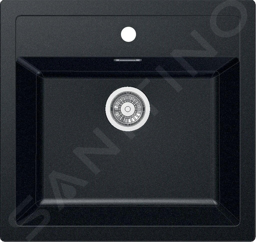 Franke Sets - Keukenset T102, Tectonite Spoelbak SID 610 En Keukenkraan FP 9000.031, Zwart/chroom 143.0675.710 6 Franke Sets - Keukenset T102, Tectonite Spoelbak SID 610 En Keukenkraan FP 9000.031, Zwart/chroom 143.0675.710 - Afbeelding 4