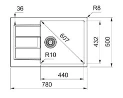 Franke Sets - Keukenset T107, Tectonite Spoelbak S2D 611-78 XL En Keukenkraan FP 9000.084, Grijs 143.0675.737 -Franke 4394c7b4fecf194d2b261bf4 1