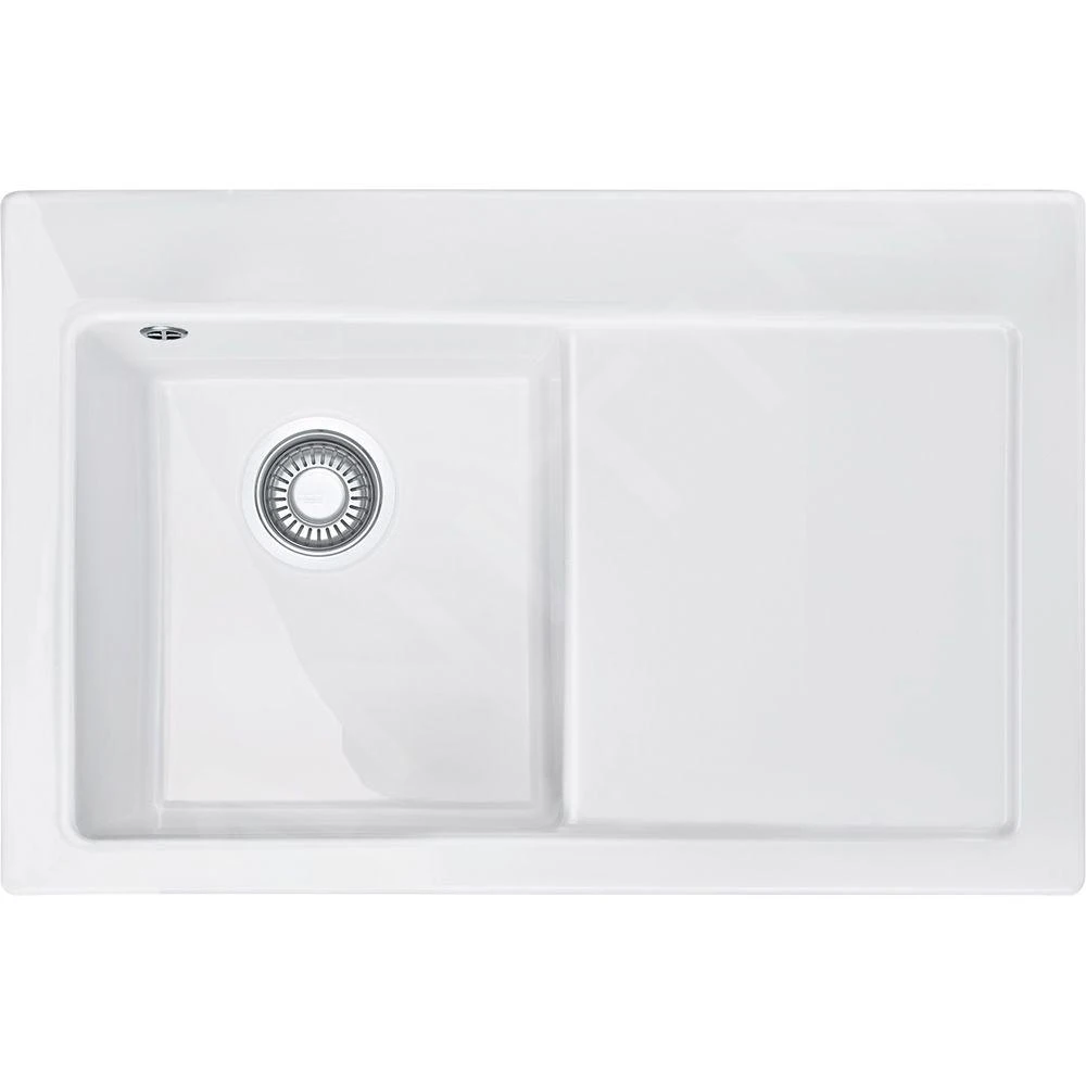 Franke Mythos - Keramische Spoelbak MTK 611-78/2, 780x510 Mm, Glacier 124.0433.442 3 Franke Mythos - Keramische Spoelbak MTK 611-78/2, 780x510 Mm, Glacier 124.0433.442