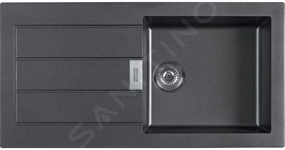 Franke Sets - Keukenset T108, Tectonite Spoelbak S2D 611-100 En Keukenkraan FP 9000.31, Zwart/chroom 143.0675.739 6 Franke Sets - Keukenset T108, Tectonite Spoelbak S2D 611-100 En Keukenkraan FP 9000.31, Zwart/chroom 143.0675.739 - Afbeelding 4