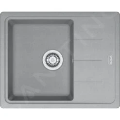 Franke Sets - Set G172, Fragraniet Spoelbak BFG 611-62 En Keukenkraan FP 9000.084, Steengrijs/steengrijs 114.0619.581 -Franke 47310be4167eb255aafff67d