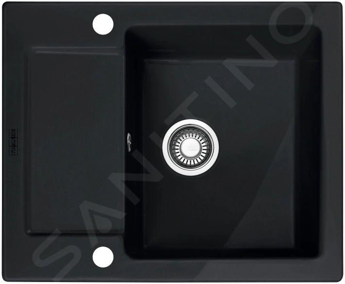Franke Maris - Keramische Spoelbak MRK 611-62, 620x510 Mm, Onyx 124.0335.692 3 Franke Maris - Keramische Spoelbak MRK 611-62, 620x510 Mm, Onyx 124.0335.692