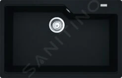 Franke Urban - UBG 610-78 Fragraniet Spoelbak, 780x500 Mm, Onyx 114.0582.796