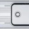 Franke Smart - SRX 611-86 LB Roestvrij Staal Spoelbak, 860x500 Mm, Sifon, Roestvrij Staal 101.0395.055 -Franke 6ec437788635b9a302a38258
