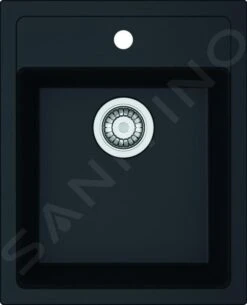 Franke Sets - Keukenset T100, Tectonite Spoelbak SID 610-40 En Keukenkraan FP 9000.031, Zwart/chroom 143.0675.704 -Franke 707dfc0add2eda96f741641f