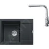Franke Sets - Set G8, Fragraniet Spoelbak MRG 611-62 En Keukenkraan FN 0147.031, Mat Zwart/chroom 114.0650.569 -Franke 73a966cfed606a0aa1c9b685
