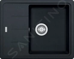 Franke Basis - BFG 611-62 Fragraniet Spoelbak, 620x500 Mm, Onyx 114.0285.105