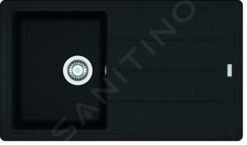 Franke Basis - Fragraniet Spoelbak BFG 611-86, 860x500 Mm, Mat Zwart 114.0661.512