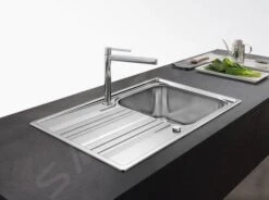 Franke Smart - SRX 611-86 Roestvrij Staal Spoelbak, 860x500 Mm 101.0395.016 -Franke 90d9c3561fe974963158afd3