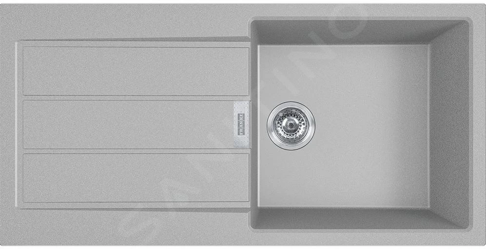 Franke Sirius 2.0 - Tectonite Spoelbak S2D 611-100, 1000x500 Mm, Grijs 143.0651.011 3 Franke Sirius 2.0 - Tectonite Spoelbak S2D 611-100, 1000x500 Mm, Grijs 143.0651.011