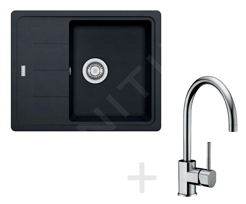 Franke Sets - Spoelbakset G54, BFG 611-62 Graniet Spoelbak, Onyx + Keukenkraan FC 650, Chroom 114.0323.799 3 Franke Sets - Spoelbakset G54, BFG 611-62 Graniet Spoelbak, Onyx + Keukenkraan FC 650, Chroom 114.0323.799