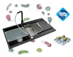 Franke Sets - Set G235, Fragraniet Spoelbak CNG 611-78 TL/7 En Keukenkraan FP 9000.071, Onyx 114.0650.846 13 Franke Sets - Set G235, Fragraniet Spoelbak CNG 611-78 TL/7 En Keukenkraan FP 9000.071, Onyx 114.0650.846 -Franke PHOTO 15