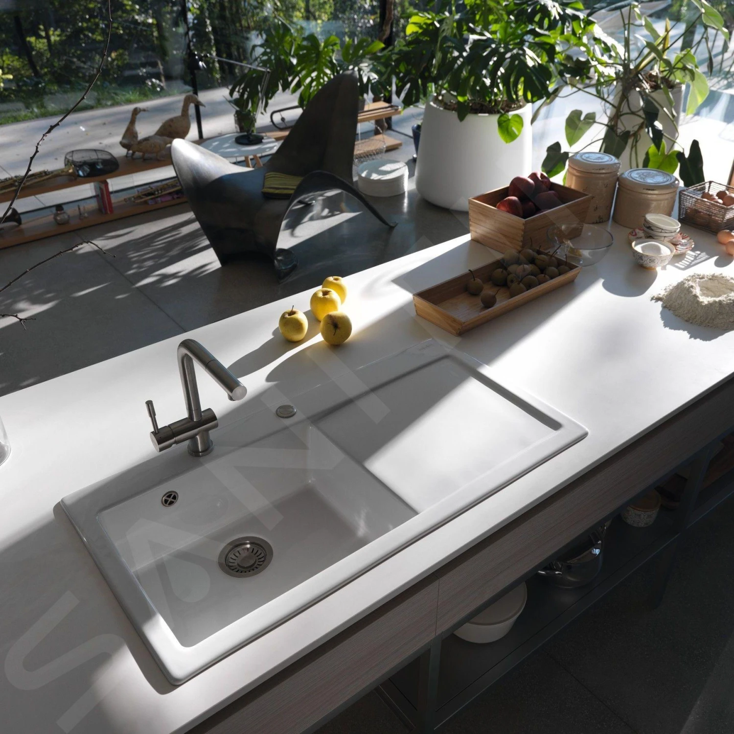 Franke Mythos - Keramische Spoelbak MTK 611-100/2, 1000x510 Mm, Glacier 124.0335.708 5 Franke Mythos - Keramische Spoelbak MTK 611-100/2, 1000x510 Mm, Glacier 124.0335.708 - Afbeelding 3