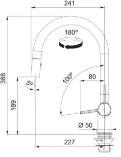 Franke Active - Keukenkraan FN 4090.031, Met Uittrekbare Handdouche, Chroom 115.0653.401 5 Franke Active - Keukenkraan FN 4090.031, Met Uittrekbare Handdouche, Chroom 115.0653.401 -Franke a0684801cafbb6f548ebccd5