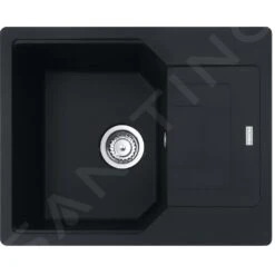 Franke Urban - Fragraniet Spoelbak UBG 611-62, 620x500 Mm, Mat Zwart 114.0637.592