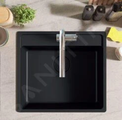 Franke Maris - Fragraniet Spoelbak MRG 610-54 FTL, 590x500 Mm, Mat Zwart 114.0661.453 -Franke a8f575cd63367dc6393179fa