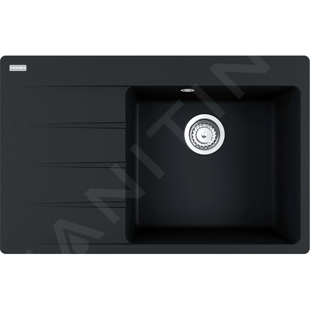 Franke Sets - Set G226, Fragraniet Spoelbak CNG 611-78 TL/7 En Keukenkraan FP 0408.031, Onyx/chroom 114.0650.821 6 Franke Sets - Set G226, Fragraniet Spoelbak CNG 611-78 TL/7 En Keukenkraan FP 0408.031, Onyx/chroom 114.0650.821 - Afbeelding 4