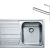 Franke Sets - Set N86, Rvs Spoelbak LLX 611/7 En Keukenkraan FC 3054.031, Rvs/chroom 101.0650.596