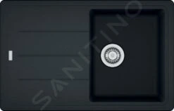 Franke Basis - BFG 611-78 Fragraniet Spoelbak, 780x500 Mm, Onyx 114.0285.169