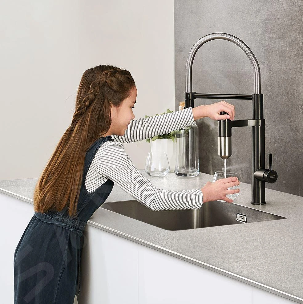 Franke Waterfilter Kranen - Vital Tap Filtratie, Chroom/gun Metal 120.0621.228 6 Franke Waterfilter Kranen - Vital Tap Filtratie, Chroom/gun Metal 120.0621.228 - Afbeelding 4