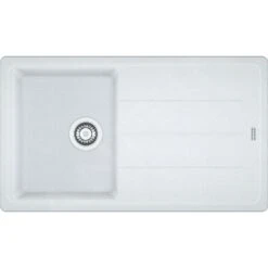 Franke Basis - Fragraniet Spoelbak BFG 611-86, 860x500 Mm, Ijswit 114.0494.912