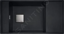 Franke Fresno - Fragraniet Spoelbak FSG 211/11, 860x458 Mm, Onyx 135.0539.538