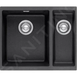 Franke Sirius - SID 160 Tectonite Spoelbak, 560x440 Mm, Zwart 125.0363.804