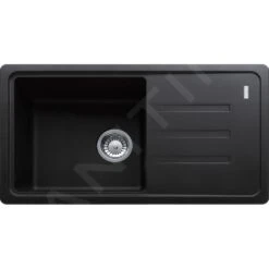 Franke Malta - BSG 611-78/39 Fragraniet Spoelbak, 780x435 Mm, Onyx 114.0395.152