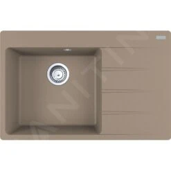 Franke Sets - Set G219, Fragraniet Spoelbak CNG 611-78 TL/2 En Keukenkraan FC 3055.424, Cashmere/chroom 114.0650.824 -Franke c64b7c6b07118a8082547e04 1