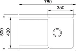 Franke Sets - Keukenset T30, OID 611-78 Tectonite Spoelbak, Zwart + FP 9900 Keukenkraan, Onyx NEW 114.0366.039 -Franke c655444854738cc3c47f5bbb 3