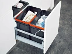 Franke Sorters - 300-45 Duo Inbouw Afvalemmer 121.0150.144 -Franke ca31d09af57e0d93d2d3f1dd