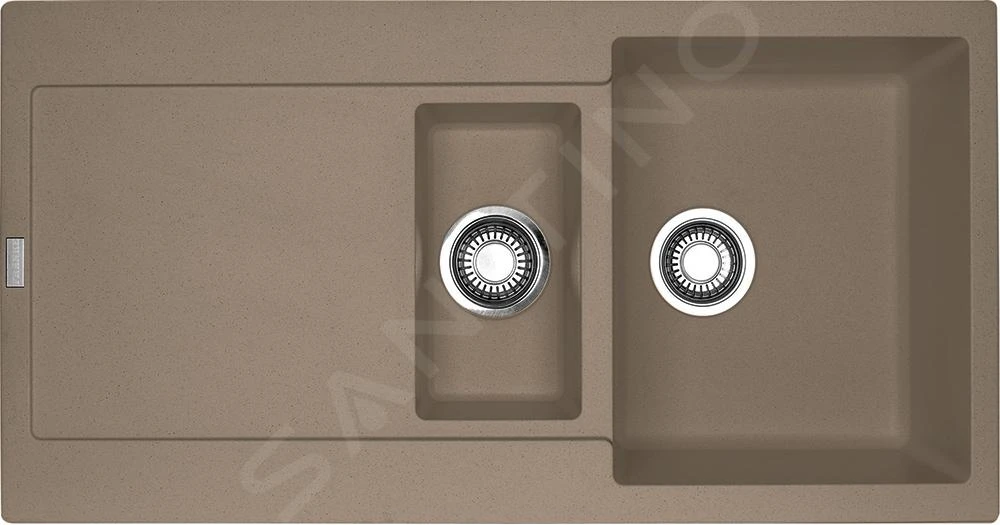 Franke Maris - MRG 651 Fragraniet Spoelbak, 970x500 Mm, Cashmere 114.0505.615 3 Franke Maris - MRG 651 Fragraniet Spoelbak, 970x500 Mm, Cashmere 114.0505.615