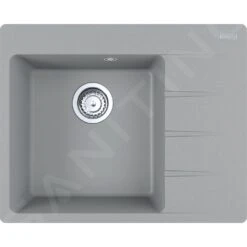 Franke Sets - Set G230, Fragraniet Spoelbak CNG 611-62 TL/2 En Keukenkraan FP 9000.084, Grijze Steen 114.0650.789 -Franke d1d3a14449491a3b0b6a23d4