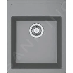 Franke Sets - Keukenset T50, Tectonite Spoelbak SID 610-40 En Keukenkraan Samoa, Grijs/chroom 114.0508.402 -Franke d31bbb631a1c0ec4add78663 1